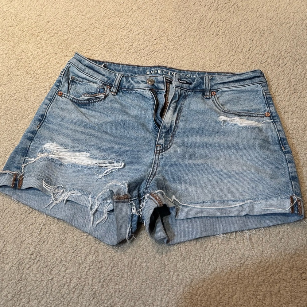 American Eagle jean shorts, size 8